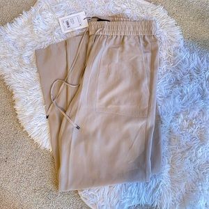 Tie waist pants